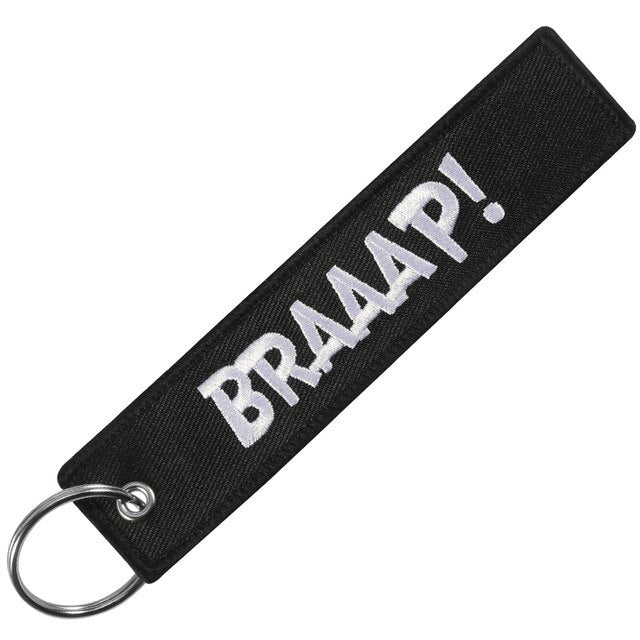 Braaap! Black Keytag