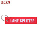 Lane Splitter Keytag