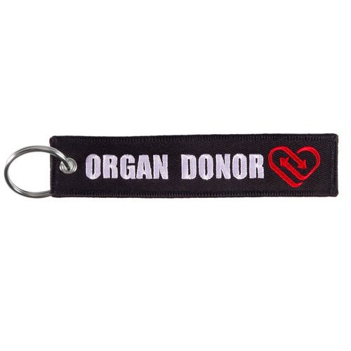 Organ Donor Heart Keytag