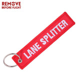 Lane Splitter Keytag